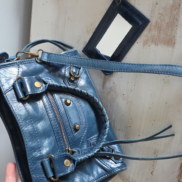 Leather Crossbody Bag - Picture 9 of 14